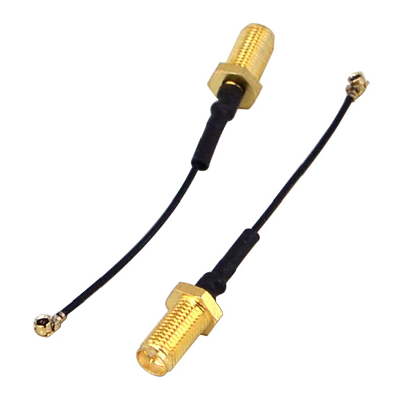 4 pièces/lot 2.4GHz 3dBi WiFi 2.4g antenne RP-SMA mâle routeur sans fil + 17cm PCI U. FL IPX à RP SMA mâle câble queue de cochon