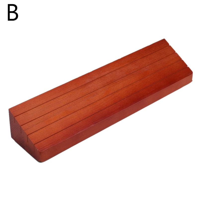 Houten speelkaartenhouder pokerrek trays voor het organiseren van kaarten op partyspel