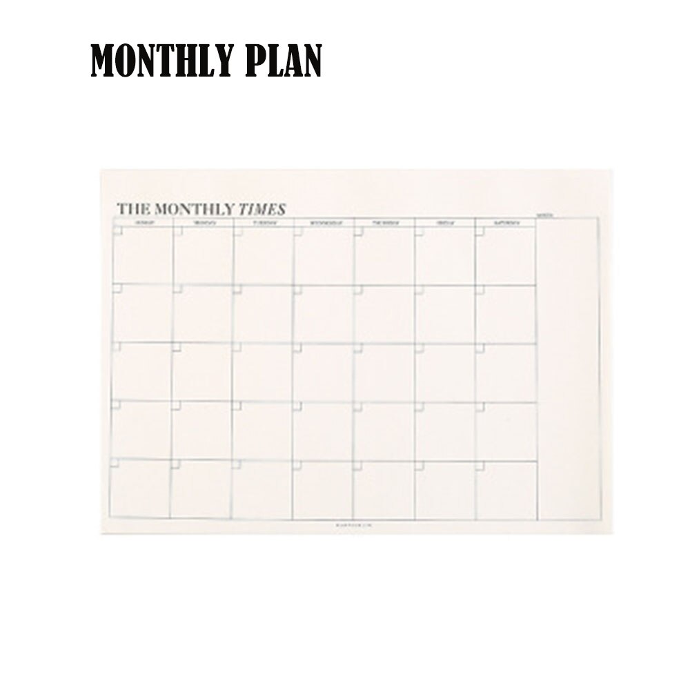 Weekly Daily Planner Notepad Monthly Planning Note Pad,to Do List, Daily Appointment Shopping,Notebook for School Home Office: monthly plan