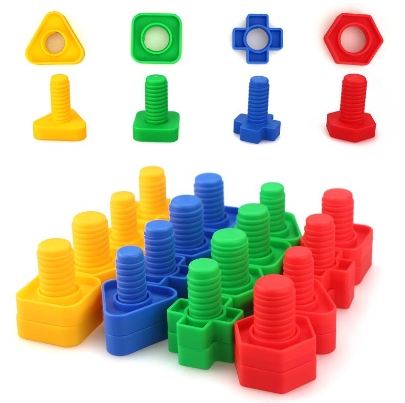 Colorful Cognition Board Montessori Kids Educational Toy Children Jigsaw Puzzle Toys Color Shape Match Game Board Baby Toy GYH