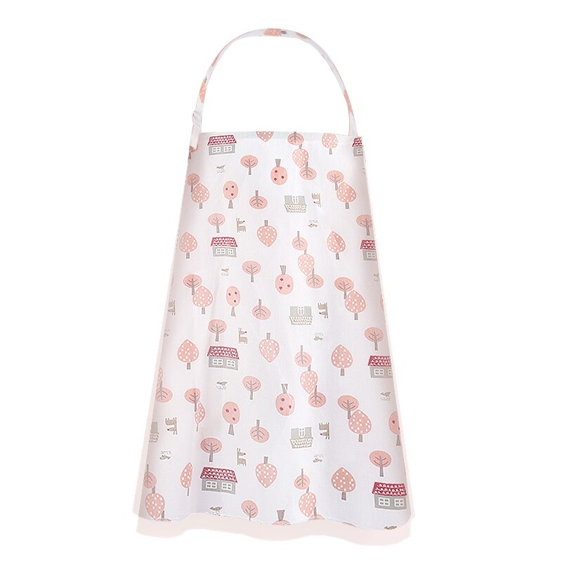 Pustende mor ammende ammetrekk bomull muslin babymating sjal pads utendørs barsel pleie trekk kappe forkle: A2