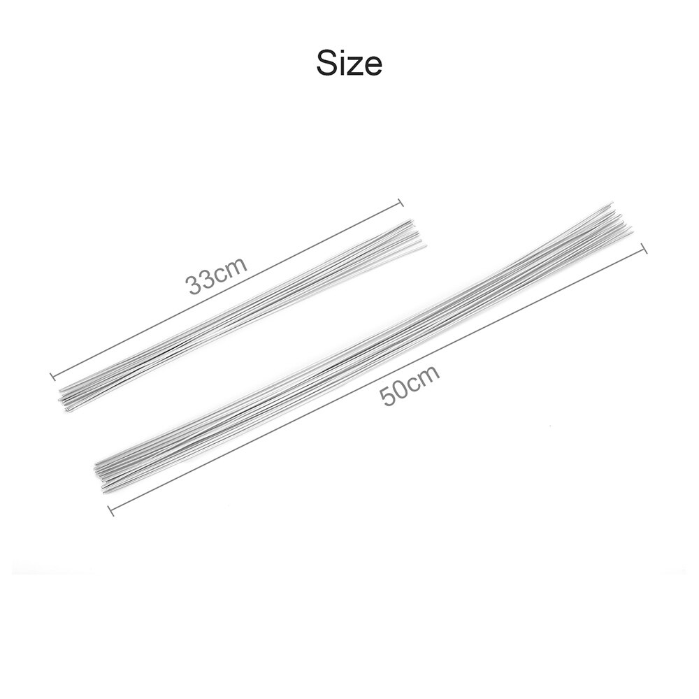 10/20/30/50 stücke Flux Entkernt Aluminium Schweißen Draht 1.6/2,0mm 33/50cm korrosion Widerstand Niedrige Temperatur Hohe Effizienz Einfach Schmelzen