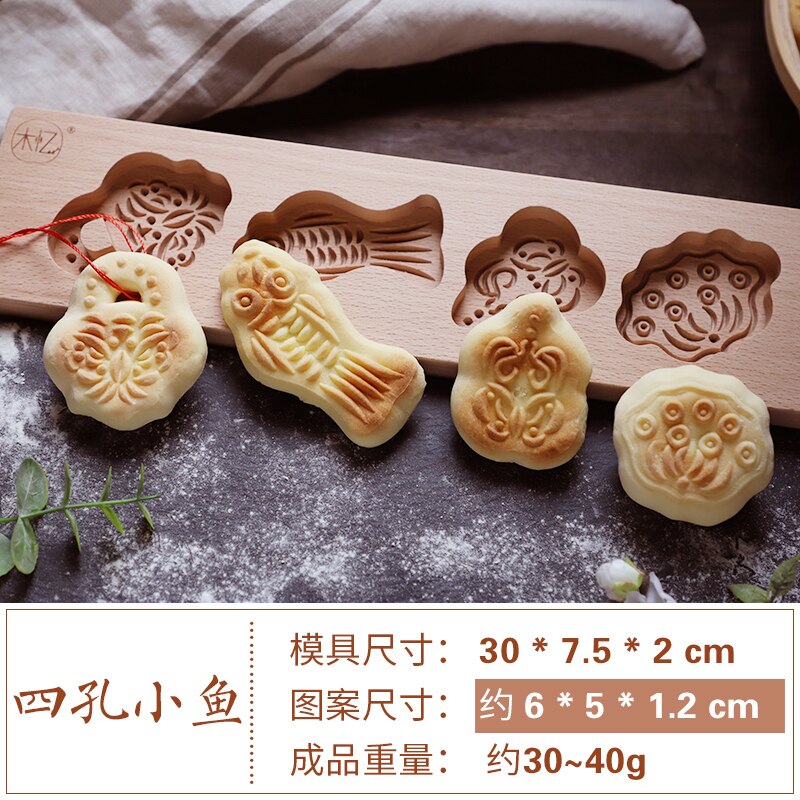 Bakvorm bakvorm antiaanbak bakkerij accessoires hout oven gereedschap milieuvriendelijke bakvorm set pasticceria thuis keuken  db60hp