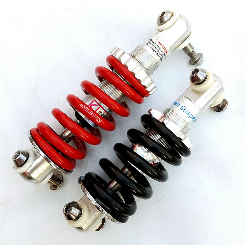 Aleación de aluminio bicicleta de montaña Metal suspensión trasera parachoques primavera amortiguador accesorios de ciclismo