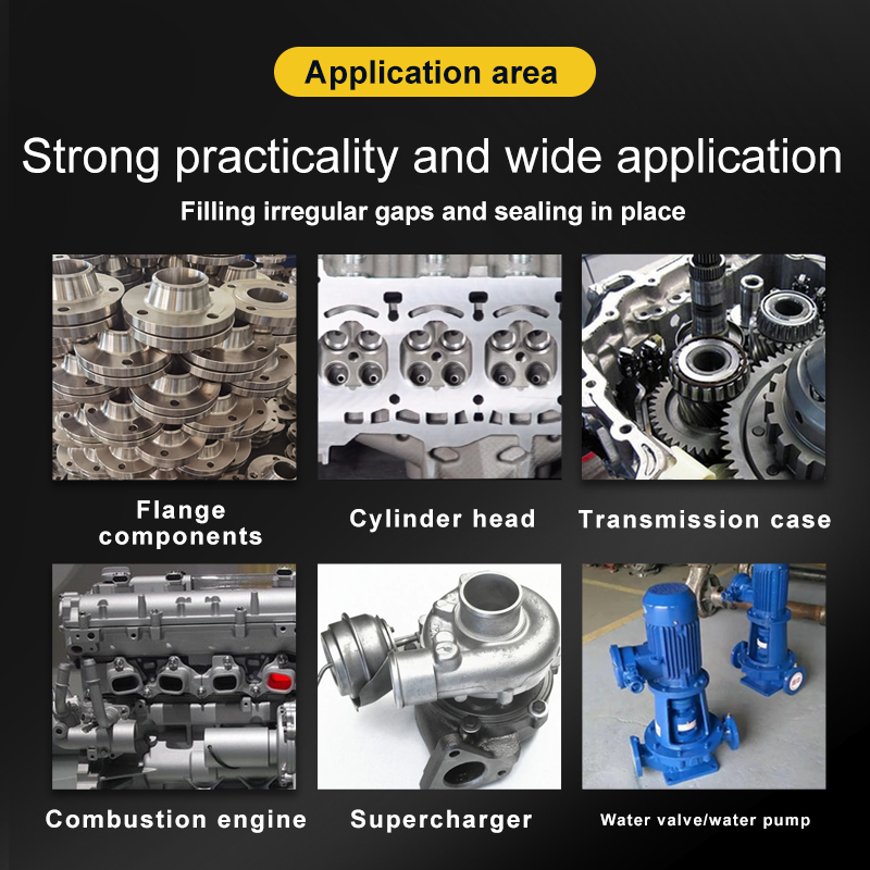 Loolifl 100%  vandtæt fugemasse silikone fugemasse, rød fugemasse til køkken, vinduer, badeværelser, døre, krympe- og revnebestandig