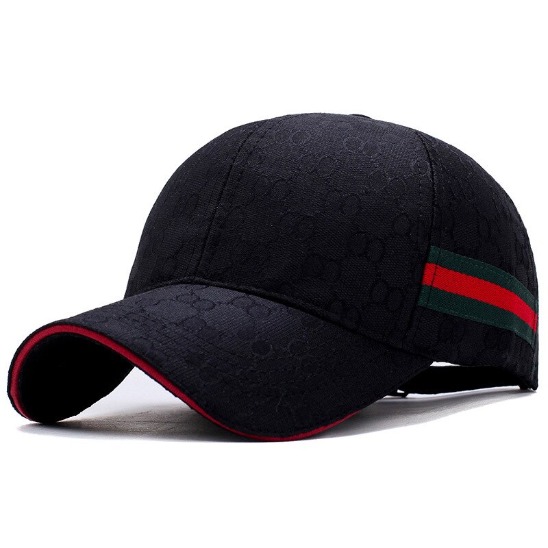 Gorra de tenis con cola de caballo para mujer y niña, gorro de algodón con Cierre trasero, gorros deportivos informales ajustables,: F1056-Black