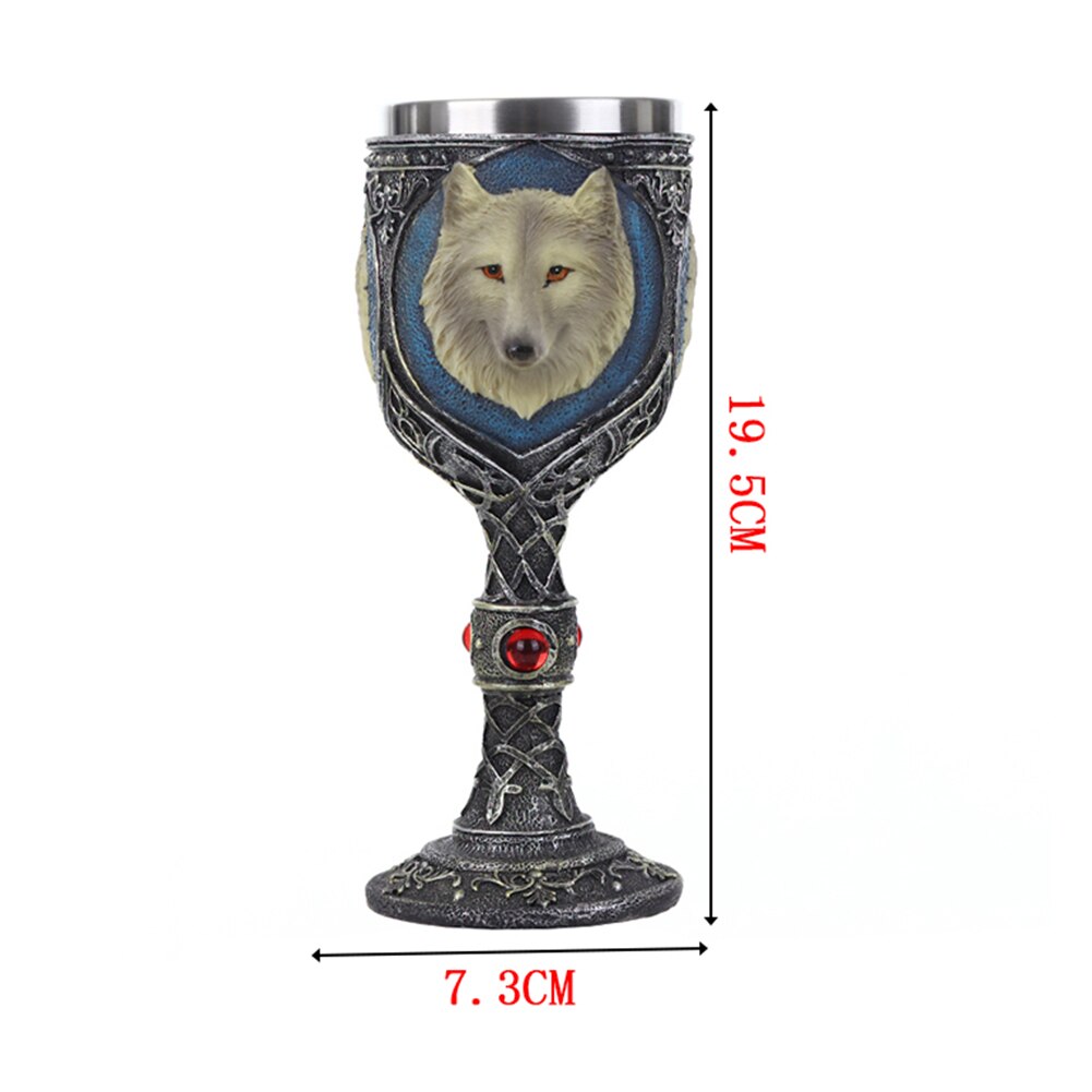 Viking Wood style Beer Mug Double Wall Insulated Beer Cup Wine Tumbler Tea Milk Coffee Cup Bar Drinking Christmas: N