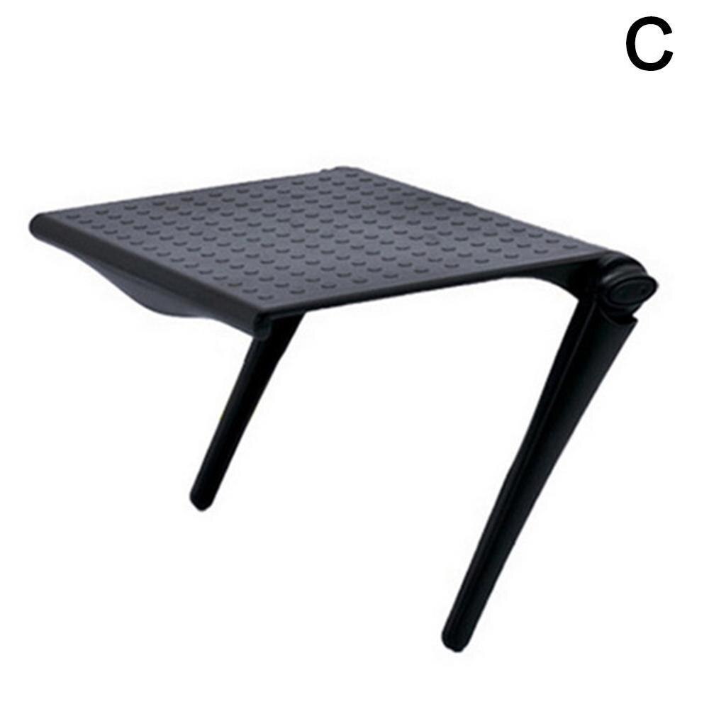 Adjustable Shelves Trays Display Shelving Units For Living Screen Rack Screen TOP Organizer Room Shelf Caddy Storage TV Des U9H0: C