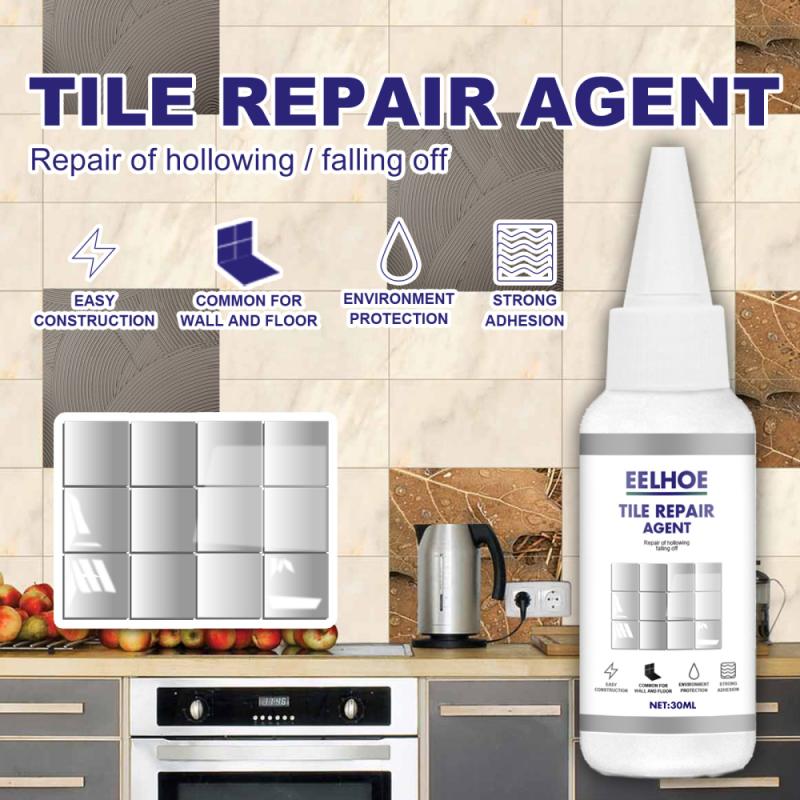 30Ml Tegel Reparatie Agent Tegellijm Lijm Waterdichte Reparatie Lijm Reparatie Van Uitholling Vallen Floor Reparatie Agent Voor thuis