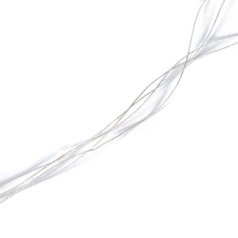 Cordón de nudo chino de Color plateado/dorado, cuerda para herramienta de artesanía hecha a mano, hilo de costura a mano, novedad de