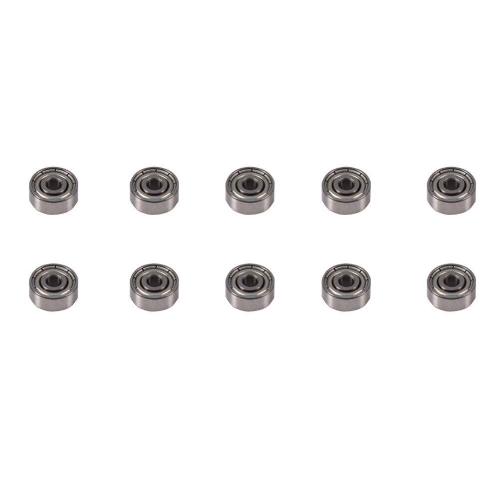 10 unids/lote 623ZZ rodamiento blindado métrico sellado rodamiento de bolas de ranura profunda Acero de cromo de carbono 3x10x4mm