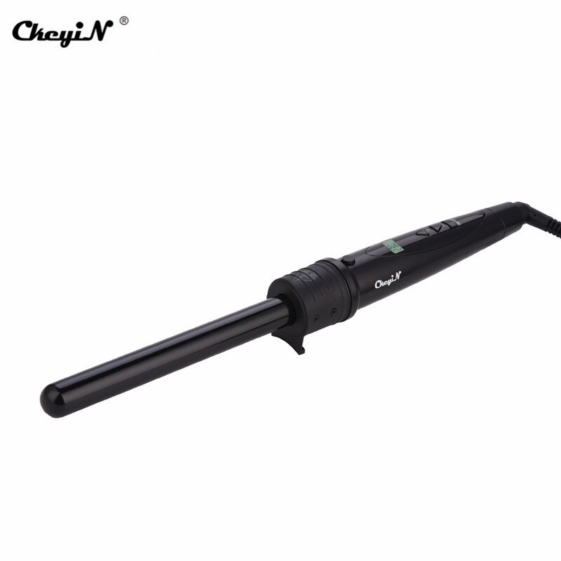 LCD Digital Perm Ceramic Hair Curler 19mm 32mm Large Waver Curly Hair Waver Roller Fast Heating Curling Iron Wand: 19mm
