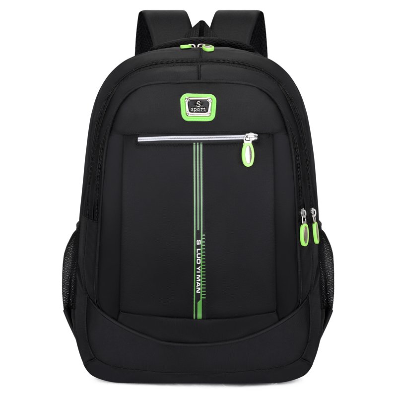 15 &quot;Laptop Rucksäcke Männer Frauen Rucksack Student Schule Taschen Große Kapazität Computer Reisetasche Beweglicher Rucksack College: Green