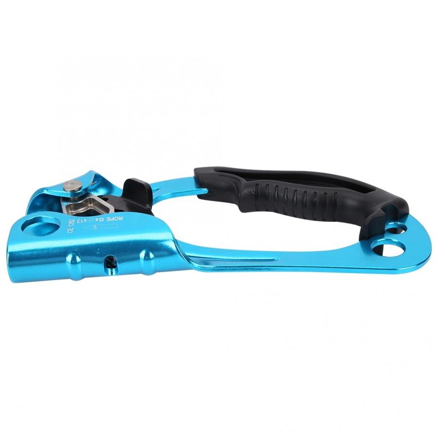 Professionele Outdoor Alpinisme Klimmen Rechterhand Ascender Descender Greep Klem Voor 8-13 Mm Touw Outdoor Snoeien Apparatuur