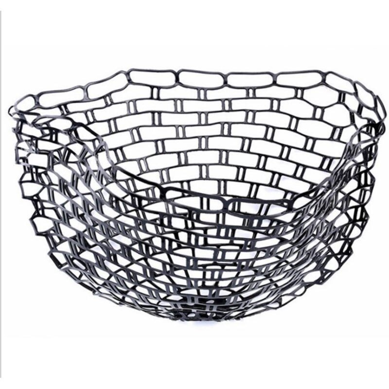 Fly Fishing Net Transparent Rubber Replacement Bag Does Not Hurt Fish And Net