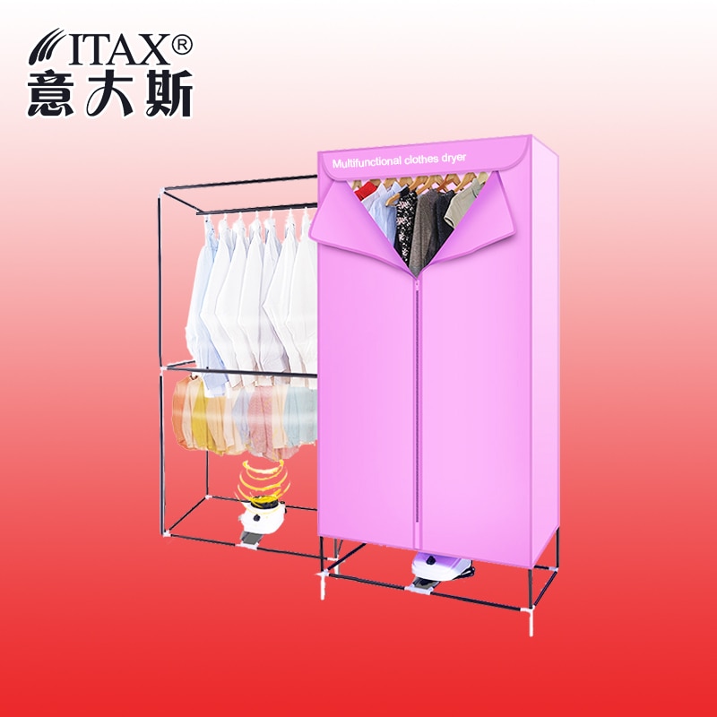 Air-O-Dry Portable Household Dryer Folding Mini Dryer Drying Machine Installation With Clothes Cabinet Timing ITAS2203