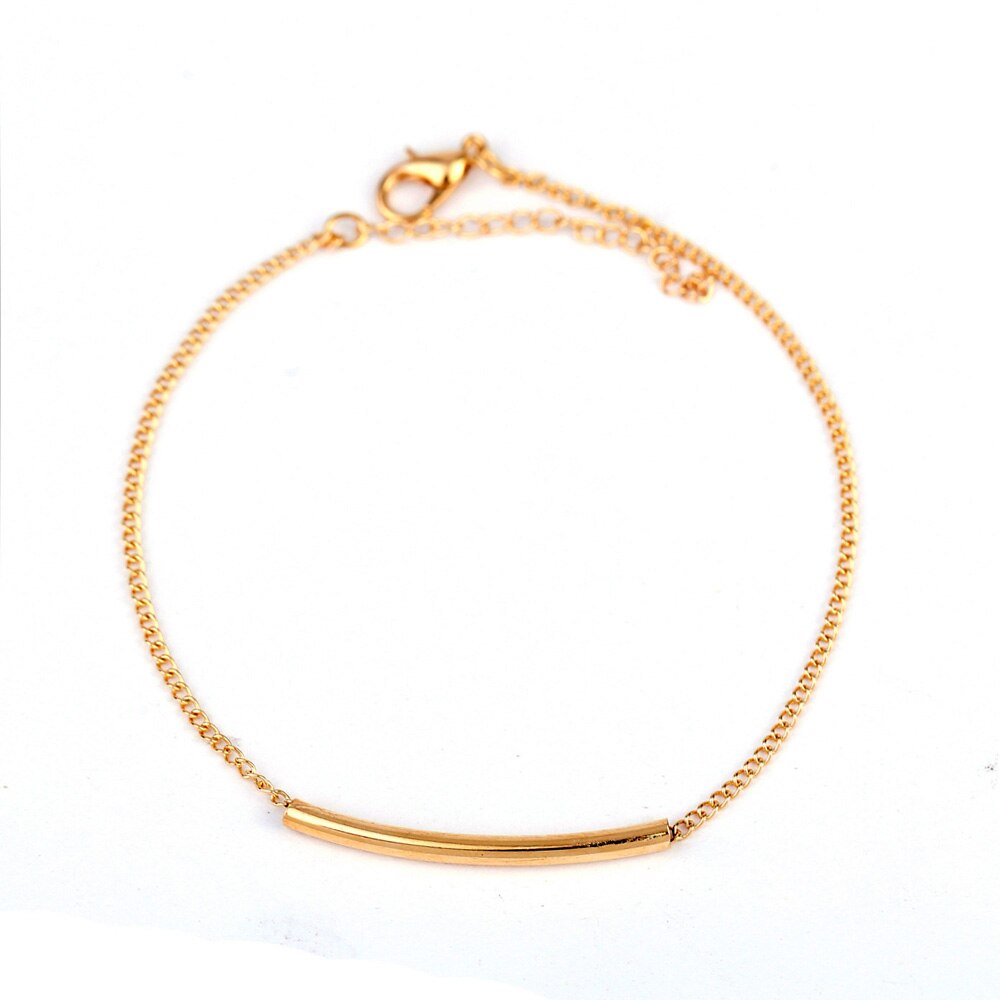GUVIVI Gold Color Chain Bracelet on Leg Beach Ankle Jewelry Bohemian Pendant Anklets Beads Anklets for Women: F5762