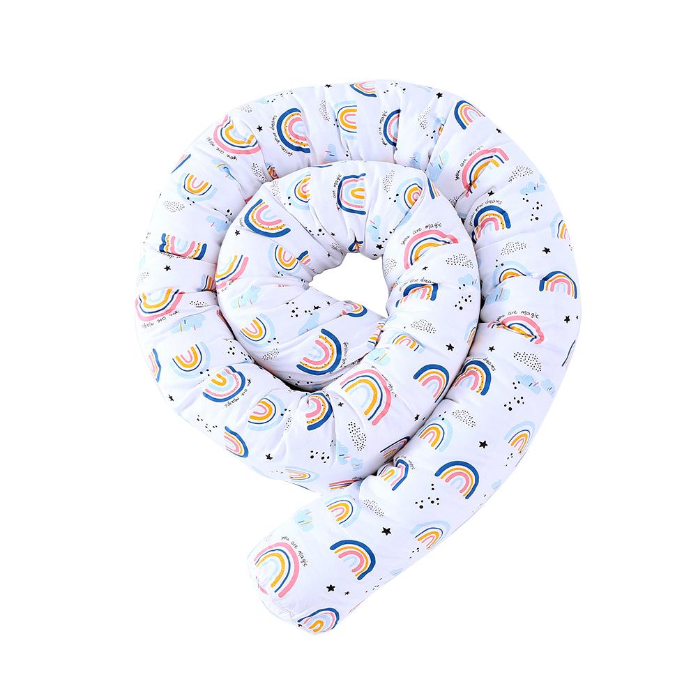 Bebê berço pára-choques almofadas dos desenhos animados lavável macio berço protetor travesseiro cama do bebê cerca decoração do quarto do bebê: B