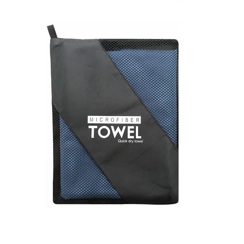 Quick Drying Microfiber Towels for Sports Travel Ultra Soft Absorbent Fast Drying Towel Gym Training Outdoor Travel: Navy Blue