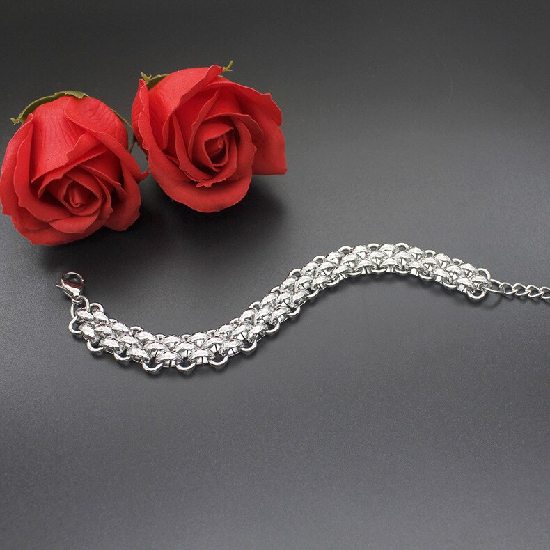 Mode Titanium Stalen Armband Rvs Heren Ketting Wilde Temperament Creatieve Sieraden