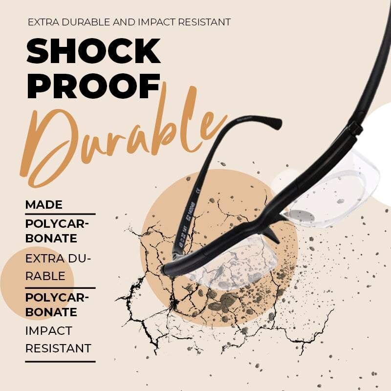 Focus Adjustable Eyeglasses -3 To +6 Diopters Myopia Glasses Reading Glasses Adjustable Focal Length Reading Glasses TR90