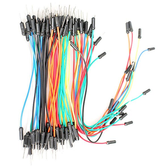 65PCS Male to Male Solderless Breadboard Jumper Cable Wires Kits for Breadboard