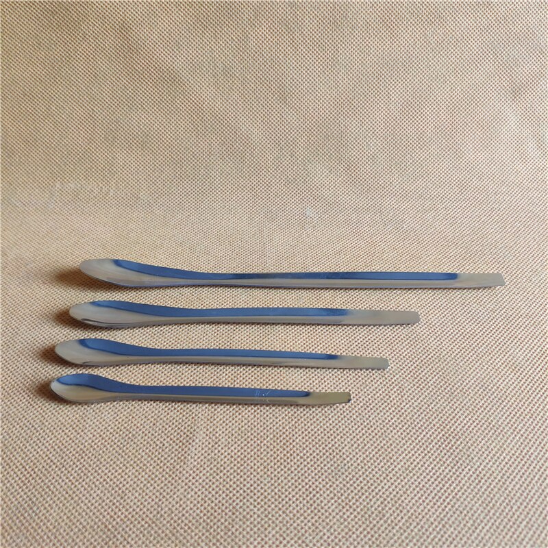 5pcs 125mm Stainless Steel Micro-medicine Spoon 12.5cm Laboratory Micromedicine spoon Stainless steel spoon