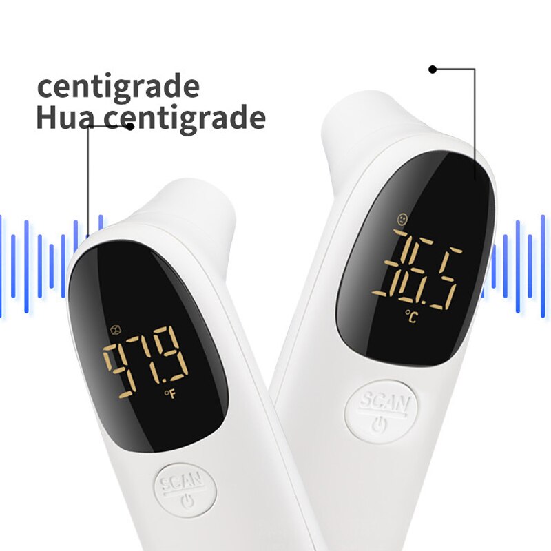 Infrared Thermometer Non-contact Forehead Temperature Gauge Instant Results for Adults Kids Objects