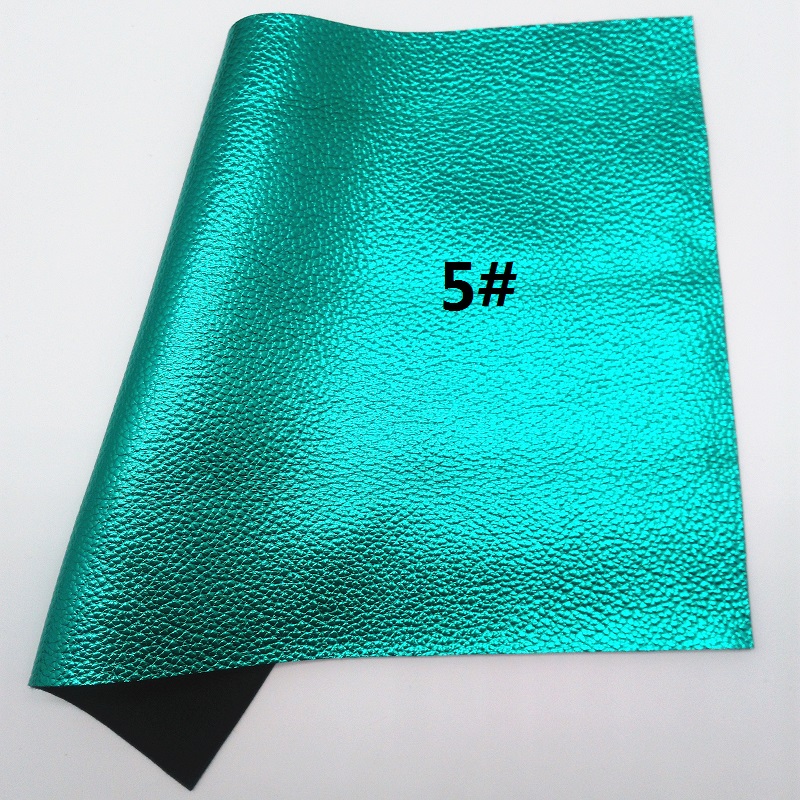 Grønt chunky glitter lærred , 8 " x11 " glitter lagner, imiteret læder lagen, chunky glitter hår sløjfe og ørering stof  xm017: 5