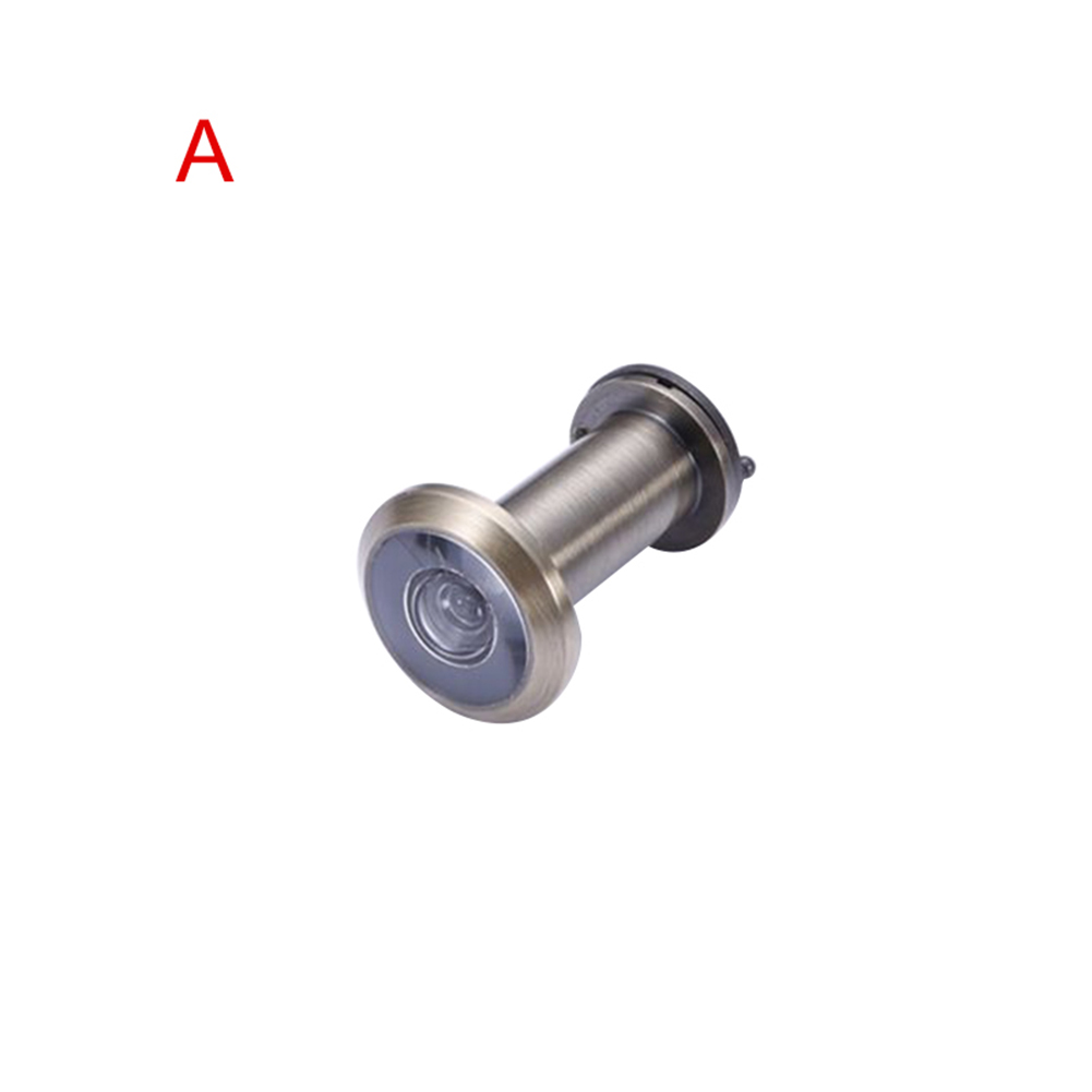 200 asteen oven katselulaite yksityisyyden suojalla kodin turvallisuus sinkkiseoksesta valmistettu silmäaukko 36-58mm ovelle 998. lokakuuta: Ruskea