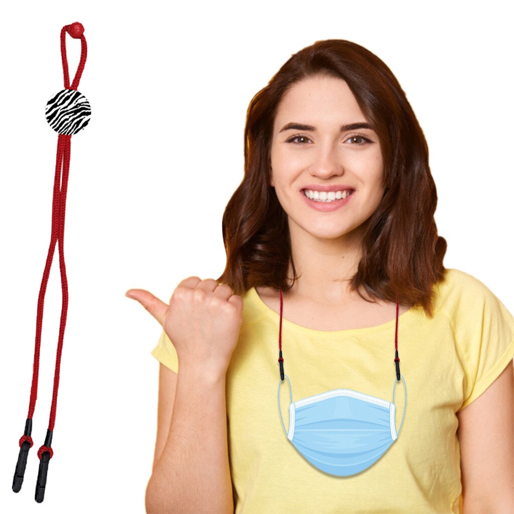 1Pcs Gezichtsmasker Lanyard Handy & Handig Masker Rest & Oor Houder Touw Hals Opknoping Masker Houder Sujeta Mascarillas salvaorejas