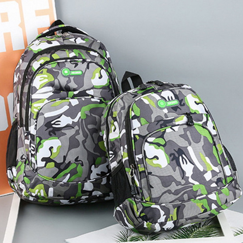 2 tailles Camouflage sacs d'école imperméables pour filles garçons orthopédiques enfants sacs à dos enfants livre sac Mochila Escolar cartable