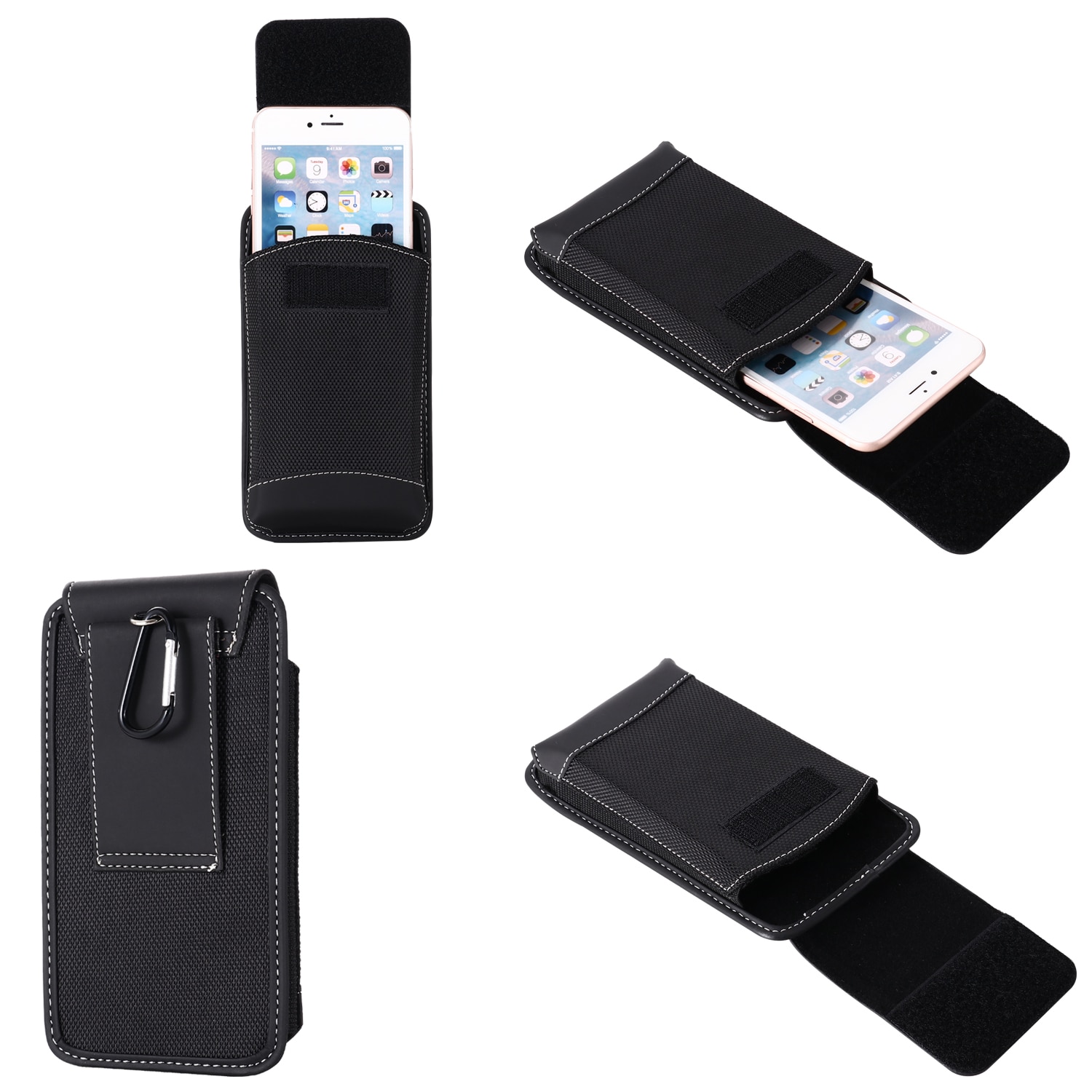 Pochette téléphone universel pour iphone 12 Samsung Note 20 Ultra xiaomi POCO X3 moto LG Nokia oneplus enim ceinture pince étui taille sac