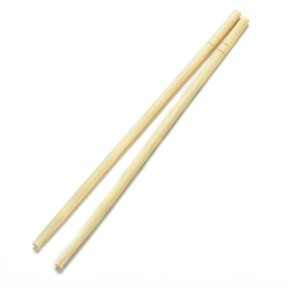 40 paires de baguettes chinoises jetables baguettes en bois de bambou