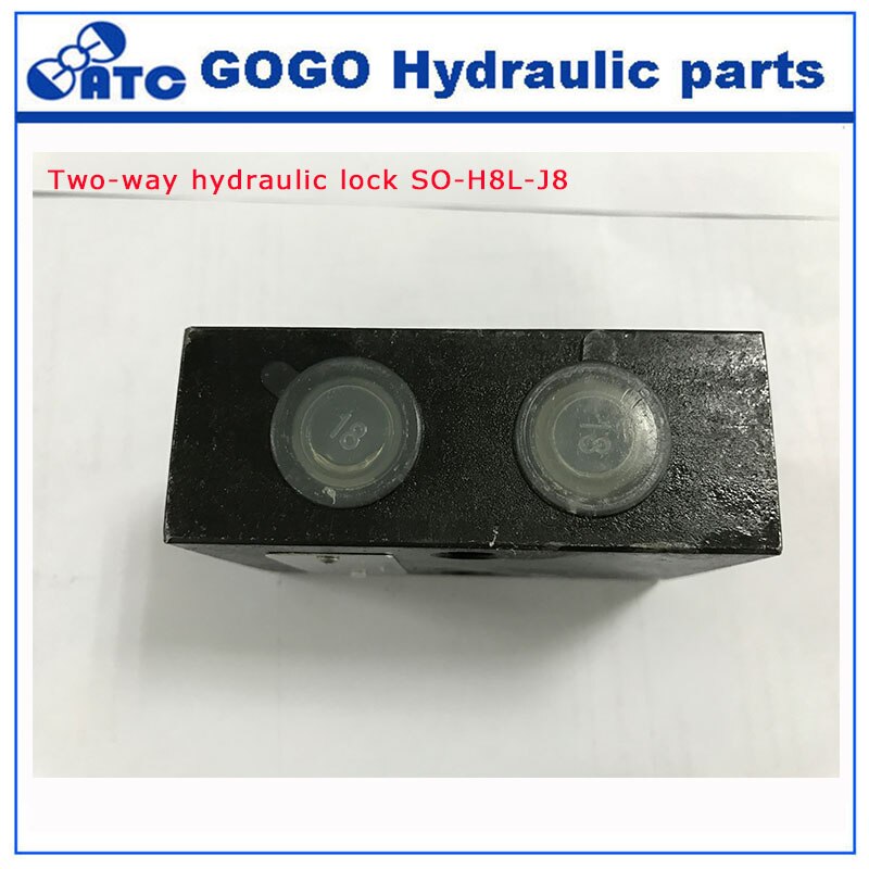 Truck Mounted Crane parts Two-way hydraulic lock SO-H8L-J8
