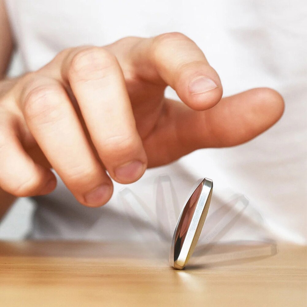 Polygonal Thuis Kinetische Vaardigheid Desktop Zinklegering Portable Rolling Zakformaat Decompressie Speelgoed Roterende Entertainment