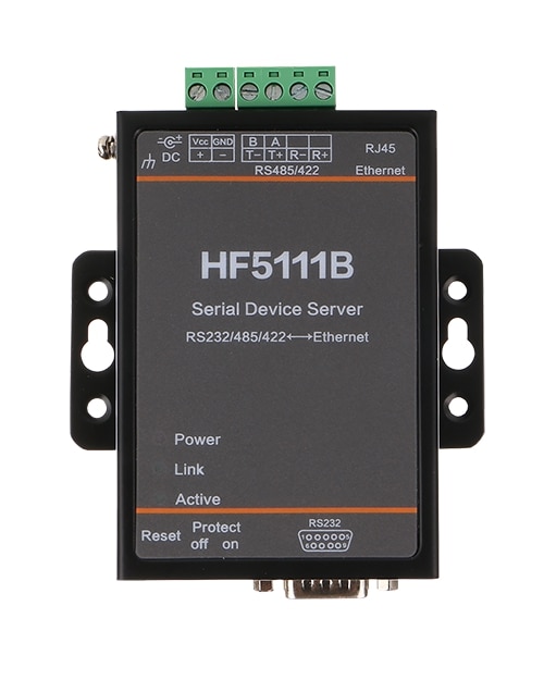 HF5111B Serial Device Server RS232/RS485/RS422 Seriële Naar Ethernet Gratis Rtos Seriële Server