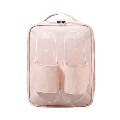 Portable Travel Shoe Bag Slippers Sorting Bag Wardrobe Organizers Multifunction Travel Accessories Shoe Organizer Storage Bag: green