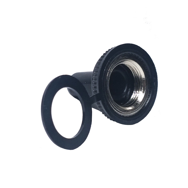 50 Uds 100 Uds WPC-05 12mm interruptor de palanca Cap impermeable de caucho impermeable de manga E-TEN serie