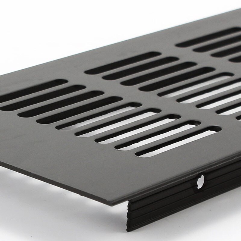 Møbler hardware aluminiumlegering ventilation mesh rektangulært skab garderobe ventilation udluftning