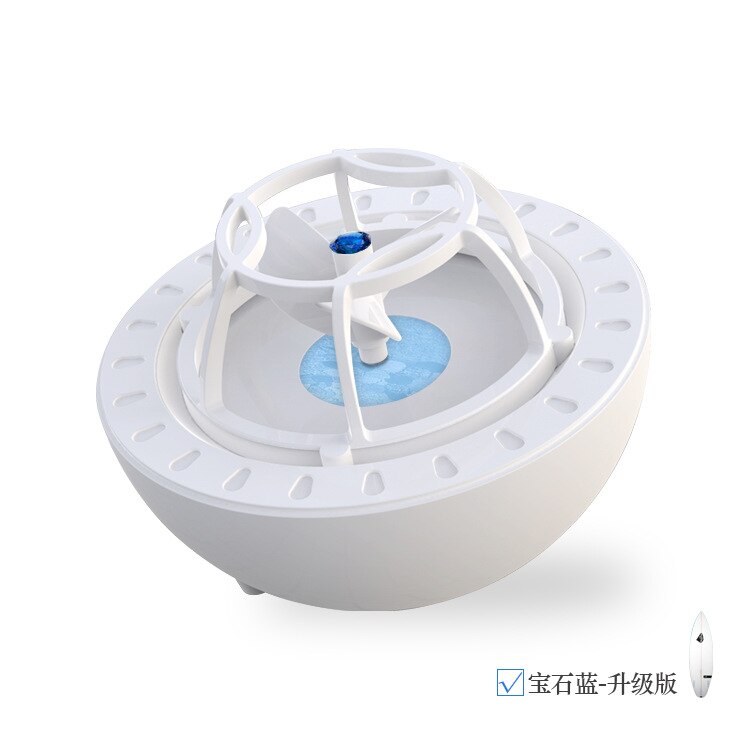 Mini Vaatwasser Ultrasone Oxo Schotel Wasmachine Fruit Groente Usb Draagbare Snelle Mini Wassen Machine Huishoudelijke Zinken Kleine Vaatwasser: Blue