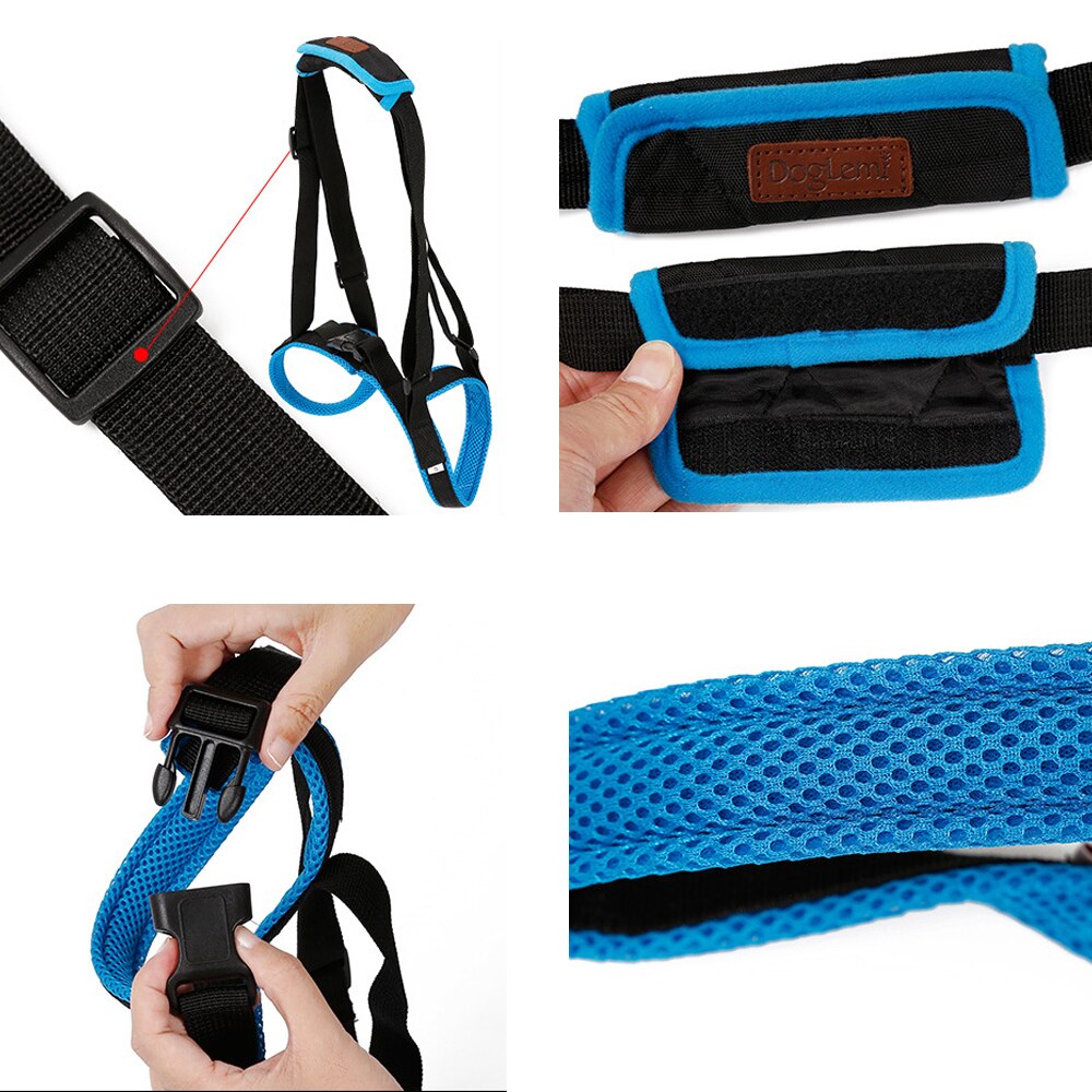 Neue Pet Bein Riemen Walking Halterung Hund Bein Gürtel Hinterbeine Unterstützung Harness mit Unterstützen Sling für Alte Verletzt Hunde