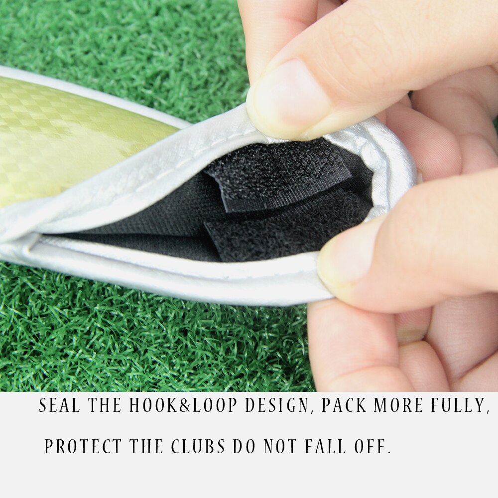 10Pcs/Set Golf Cover Iron Pole Head Covers Putter Protector Outdoor Sports Waterproof Universal Protection