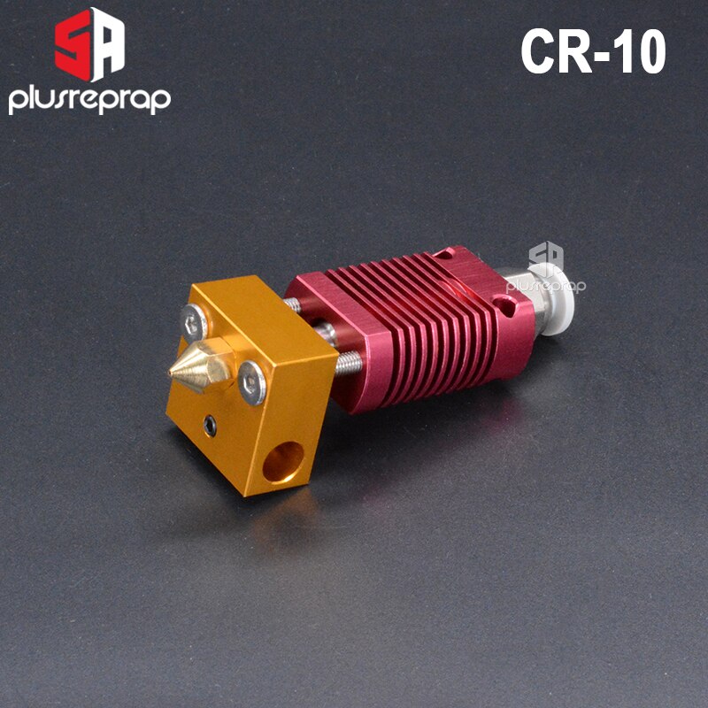 3D Printer Parts Extruder Hotend Kit Aluminum Heat Block Mk8 Nozzle Without Heater Thermistor for Ender-3/CR-10/CR 10S Pro: CR-10