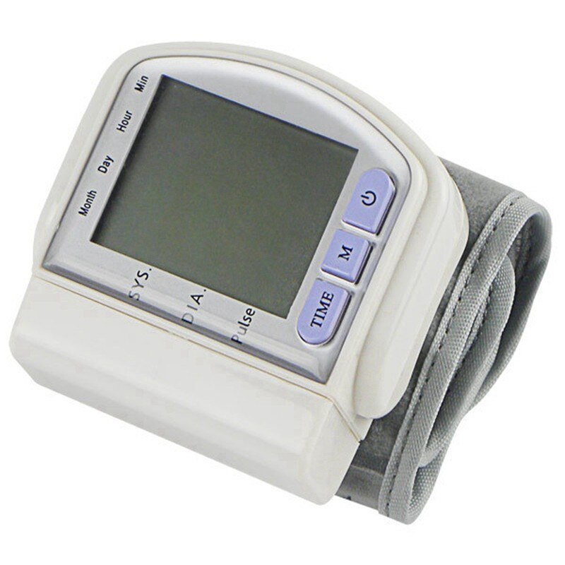 Blood Pressure Monitor Pulsometro Wrist Sphygmomanometer Toma Presion Arterial Tansiyon Aleti Pulsometer Pulse Meter Tonometer