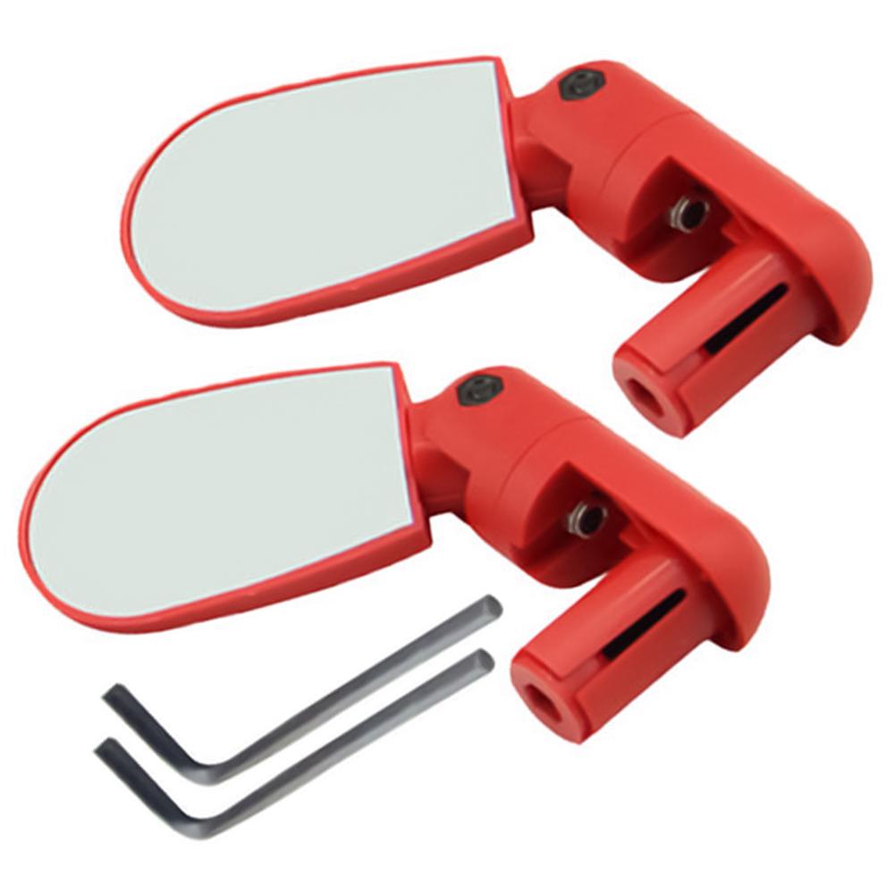 Espejo retrovisor ajustable para manillar de bicicleta de montaña, accesorios para ciclismo de carretera, gran angular, 2 unidades