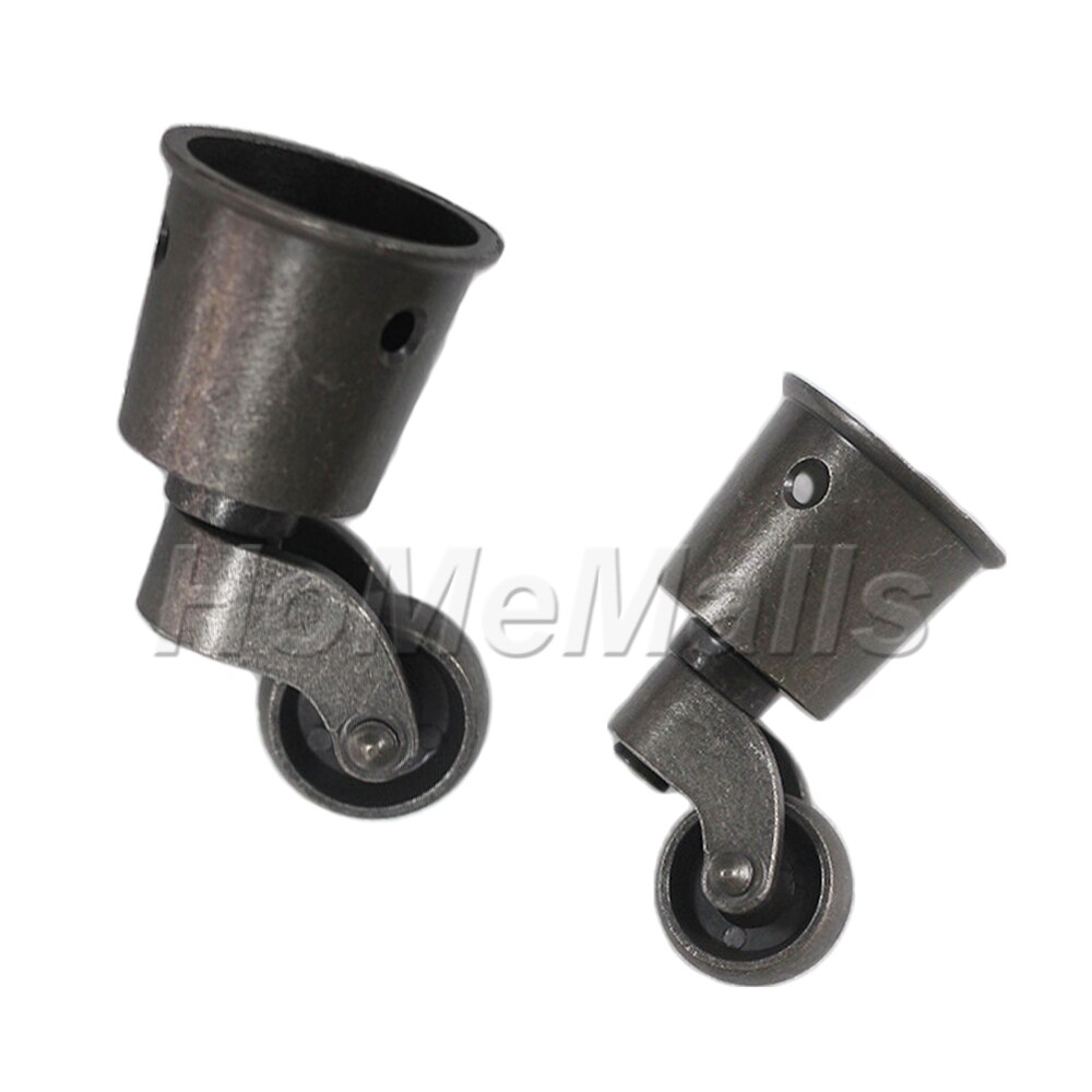 1/2/4 stücke Metall Universal- Rollen Stille Rad Verstärken Möbel Rollen schwer Pflicht Möbel Bein Unterstützung Tasse Zauberer Zink legierung