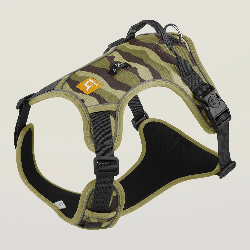 Dog Leash Explosion-proof Punch Handle Multifunctional Chest Back Large Dog Rope Reflective Pet Chest Strap