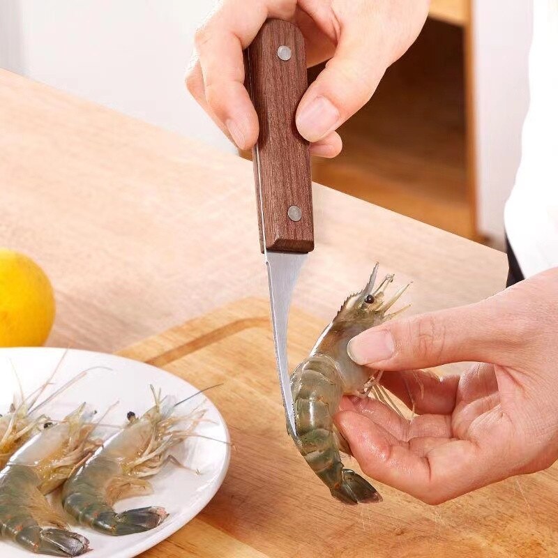 Garnelen Linie Entfernen Küche Werkzeuge Hummer Reinigung Schäler Garnelen Darm Schneiden Hebeln Praktische Meeresfrüchte Küche Zubehör