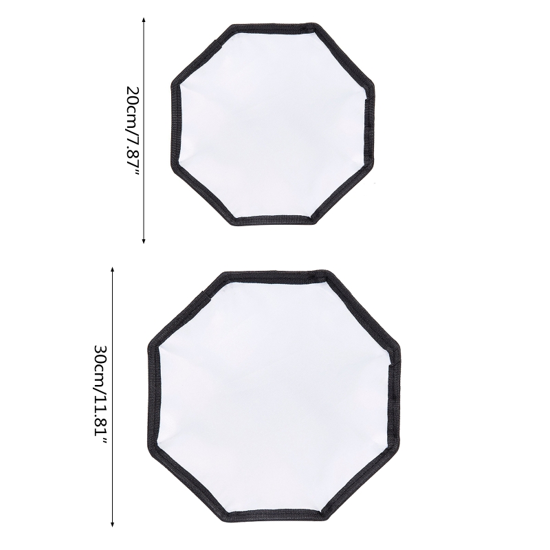 DXAB Flash Softbox Diffuser Speedlight Mini Soft Box Photography Photo Video Lighting